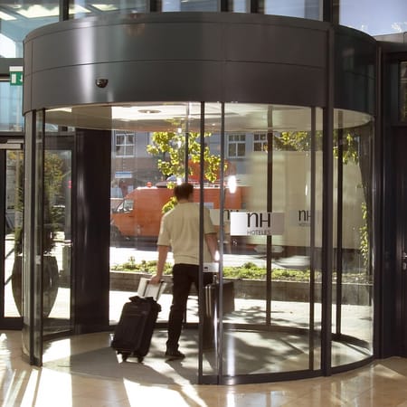 BST Special Line Automatic Curved Sliding Door Entrance System